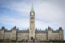 The Canadian Parliament is seen on October 23, 2014, in Ottawa, Ontario