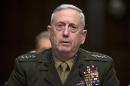 FLE - In this March 5, 2013, file photo, then-Marine Gen. James Mattis, commander, U.S. Central Command, testifies on Capitol Hill in Washington. President-elect Donald Trump says he will nominate retired Gen. James Mattis to lead the Defense Department.(AP Photo/Evan Vucci, File)
