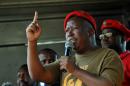Economic Freedom Fighters leader Julius Malema in Pretoria, on September 12, 2013