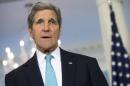 US Secretary of State John Kerry, pictured March 9, 2016, will visit Hafr al-Batin near Saudi Arabia's border with Iraq, where King Salman has just surveyed a major military exercise