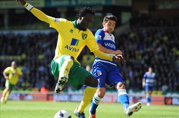 Norwich 2-1 Reading: Canaries ease relegation fears at expense of doomed Royals