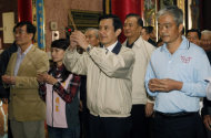 馬總統參拜小琉球廟宇