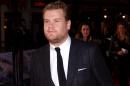 James Corden had to cope with clip-on false teeth for his role in One Chance