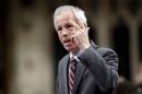 Canada's Foreign Minister Dion speaks in the House of Commons in Ottawa