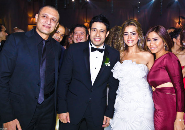 عمرو دياب وعادل إمام في حفل زفاف محمد حماقي -MG-9256_121831