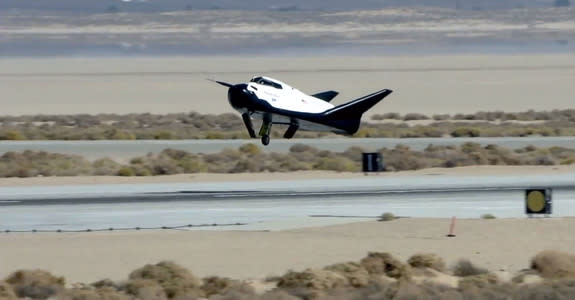 Private Dream Chaser Space Plane Builders Investigate Landing Gear Malfunction