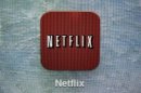 A Netflix App icon is shown on an ipad in Encinitas