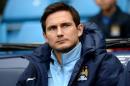 Manchester City's English midfielder Frank Lampard looks on ahead of the English Premier League football match between Manchester City and Crystal Palace at the Etihad Stadium in Manchester on December 20, 2014