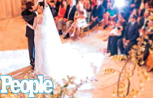 camila alves wedding gown: The McConaughey wedding was