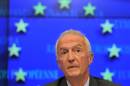 EU Counter terrorism coordinator Gilles de Kerchove speaks during a press conference at the European Headquarters in Brussels on September 5, 2011