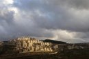 Houses are seen in a general view of the West Bank Jewish settlement of Efrat