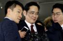 FILE PHOTO: Jay Y. Lee, vice chairman of Samsung Electronics, arrives to be questioned in Seoul