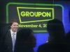 Andrew Mason, founder and CEO of Groupon, attends his company's IPO at Nasdaq, Friday, Nov. 4, 2011, in New York. Groupon, the company that pioneered online group discounts, has begun trading as a public company. The stock jumped nearly 50 percent in the opening minutes Friday. (AP Photo/Mark Lennihan)