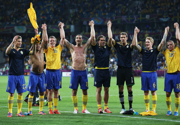 Sweden v France - Group D: UEFA EURO 2012