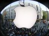 Customers gather outside an Apple store before the release of iPhone 5 in Munich