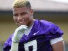 FILE - This Aug. 2, 2012 file photo shows LSU cornerback Tyrann Mathieu (7) smiling between drills during NCAA college football practice in Baton Rouge, La. LSU has dismissed Heisman Trophy finalist Mathieu from its football program for violating school and team rules. At a news conference Friday, Aug. 10, 2012, coach Les Miles would not specify the reason Mathieu was kicked off the team. (AP Photo/Gerald Herbert)