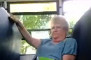 In this cellphone video image taken from YouTube via AP video, bus monitor Karen Klein reacts to several seventh-grade students mercilessly taunting her on a bus, Monday, June 18, 2012, in Greece, N.Y. Since the video has gone viral, small donations for Klein from around the world have poured into the crowd-funding site indiegogo.com, at one point crashing the site and pulling in a staggering $443,057 by early Friday, June 22, 2012. (AP Photo/YouTube via AP video)