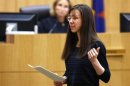 Jodi Arias addresses the jury during the penalty phase of her murder trial in Phoenix