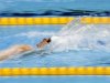 Tyler Clary of the U.S. swims in his men's 200m backstroke heat during the London 2012 Olympic Games