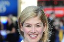 Rosamund Pike enjoyed her reunion with Pierce Brosnan