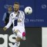 LA Galaxy's Beckham kicks the ball during the second half of their MLS soccer match against the Montreal Impact, in Montreal