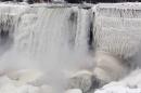 In this photo taken Jan. 10, 2014, the United States side of Niagara Falls in New York has begun to thaw after the recent "polar vortex" that affected millions in the U.S. and Canada. Get ready for weather whiplash as powerful climatic forces elbow each other for a starring role in making winter weird. The spine-chilling polar vortex is taking center stage at least in Europe and much of America bringing persistent cold _ except in Hollywood where soggy El Nino won't give up the spotlight. (AP Photo/Nick Lo Verde, File)
