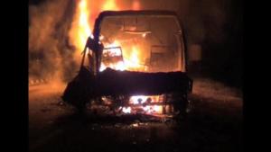 Bus fire in southern India kills 30