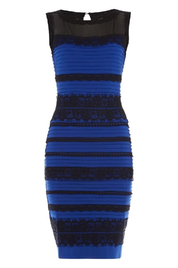 is the dress black and blue or white and gold
