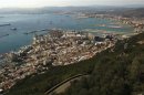 A general view of the British overseas territory of Gibraltar, Spanish city of La Linea de la Concepcion and Algeciras Bay are pictured from the Rock, in Gibraltar