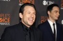 Christian Slater arrives at the 2010 People's Choice Awards in Los Angeles