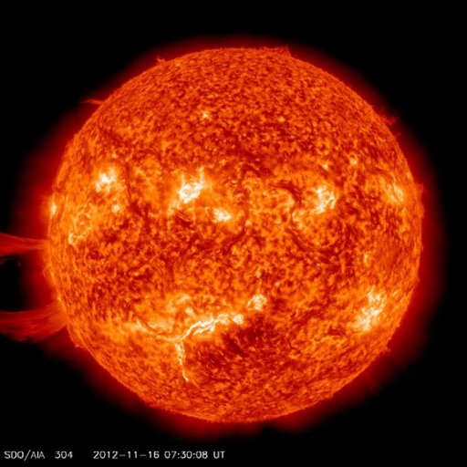 Giant Sun Eruption Captured in NASA Video
