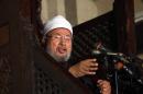 Egyptian Muslim scholar Sheikh Yusuf al-Qaradawi in Cairo on December 28, 2012