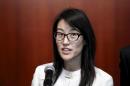 Ellen Pao speaks to the media after losing her high profile gender discrimination lawsuit against venture capital firm Kleiner, Perkins, Caufield and Byers in San Francisco