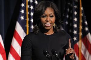 First lady Michelle Obama speaks during the launch&nbsp;&hellip;
