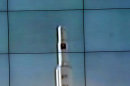 In this monitor screen image taken by the Korean Central News Agency and distributed in Tokyo by the Korea News Service, the Unha-3 rocket lifts off from a launch site on the west coast, in the village of Tongchang-ri, about 56 kilometers (35 miles) from the Chinese border city of Dandong, North Korea, Wednesday, Dec. 12, 2012. North Korea successfully fired a long-range rocket on Wednesday. (AP Photo/Korea Central News Agency via Korea News Service) JAPAN OUT UNTIL 14 DAYS AFTER THE DAY OF TRANSMISSION