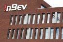 Logo of Anheuser-Busch InBev is seen on the facade of its headquarters in Leuven