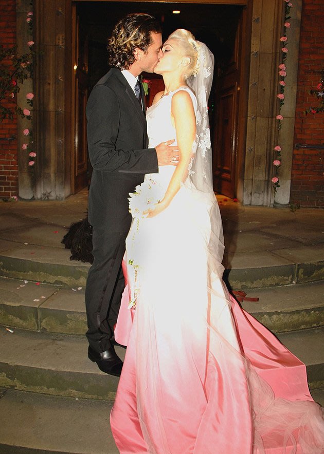 Part traditional, part funky, Gwen Stefani's bridal gown was kind of like her. The one-of-a-kind gown the No Doubt songstress wore when she married Bush frontman Gavin Rossdale in London in 2002 w