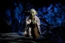 The wax figure of Star Wars character Yoda is pictured at the Star Wars At Madame Tussauds attraction in London on May 12, 2015