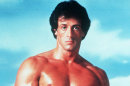 This undated publicity image originally released by United Artists shows Sylvester Stallone posing in character as Rocky Balboa in the boxing film, "Rocky." It's been a knock-out in Germany. Now Stallone hopes a musical based on his beloved boxing film 