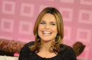 CORRECTS TO CURRY WILL ANNOUNCE HER DEPARTURE, NOT HAS ANNOUNCED HER DEPARTURE -FILE - In a Wednesday, Aug. 10, 2011 file photo provided by NBC, "Today" show co-host Savannah Guthrie appears on the set during a broadcast, in New York. Guthrie is expected to replace Ann Curry as 