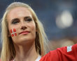 A Danish Fan Poses AFP/Getty Images