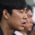 Arsenal striker Park Chu-young speaks during a news conference in Seoul