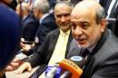 Iraqi Deputy Oil Minister Fayadh al-Nema talks to journalists before a meeting of OPEC oil ministers in Vienna