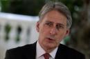 Britain's Foreign Secretary Philip Hammond talks to Reuters during an interview in Havana