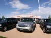 RETRANSMISSION TO CORRECT NUMBER OF VEHICLES RECALLED TO 258,000 - FILE - In this Aug. 27, 2006 file photo, a trio of unsold 2006 Buick Rainier sports utility vehicles sits in front of a Buick dealership in the southeast Denver suburb of Lone Tree, Colo. General Motors and Isuzu are recalling more than 258,000 SUVs because the window and door lock switches can cause fires. The recall covers the Chevrolet TrailBlazer, GMC Envoy, Buick Rainier, Isuzu Ascender and Saab 97-X SUVs from the 2006 and 2007 model years. The SUVs were sold or registered in 20 states and Washington, D.C., where salt and other chemicals are used to clear roads in the winter, Saturday, Aug. 18, 2012. (AP Photo/David Zalubowski, File)