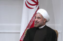 Iranian President Hasan Rouhani, sits in a meeting at the presidency office, in Tehran, Iran, Saturday, Aug. 3, 2013. Iran's supreme leader formally endorsed Hasan Rouhani as president Saturday, allowing the moderate cleric to take charge of a country weakened by economic sanctions over its nuclear program. (AP Photo/Ebrahim Noroozi)