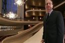 Gelb, new general manager of Lincoln Center's Metropolitan Opera, poses in lobby of opera house in New York