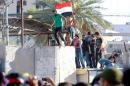 Anti-government protesters storm Baghdad's Green Zone