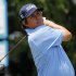 Jason Dufner watches his shot off the fourth tee during the final round of the PGA Byron Nelson Championship golf tournament on Sunday, May 20, 2012, in Irving, Texas. (AP Photo/Tony Gutierrez)