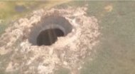 A mysterious giant hole appeared in Siberia, and scientists are puzzled by how it formed